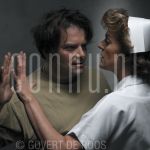 31-01-2005 Cast One flew over the cuckoos nest, Simone Kleinsma and Victor Low at studio in Amsterdam, by order of Stage-entertainment.

[keywords]Posed, Actrice, Actor[/keywords]